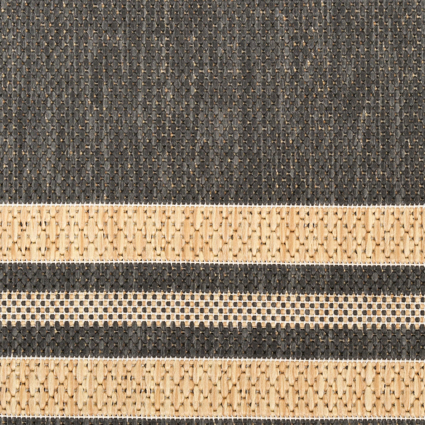 Nourison Home Horizon Indoor/Outdoor  Charcoal  Contemporary