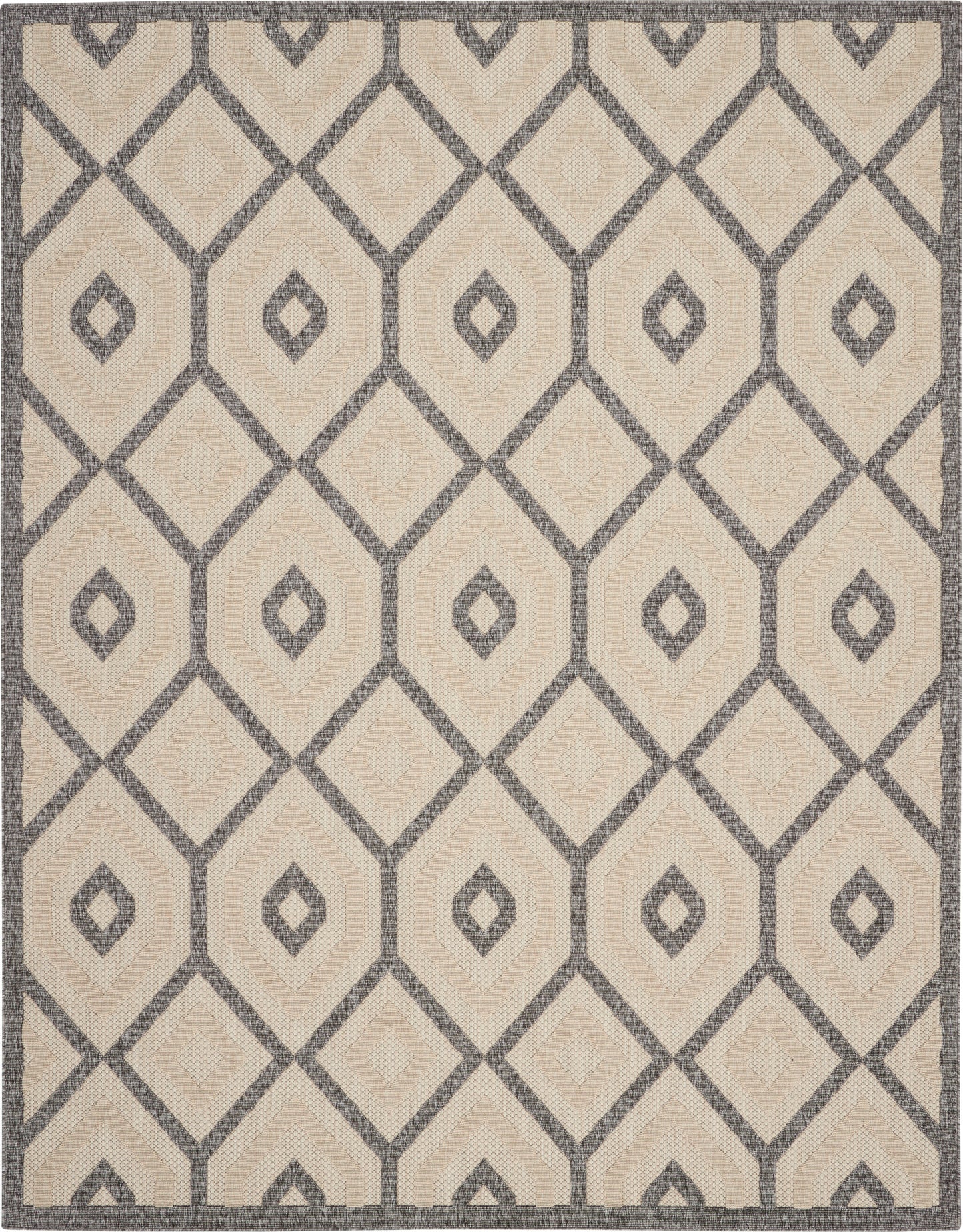 Nourison Home Cozumel CZM02 Cream Contemporary Power-loomed Rug