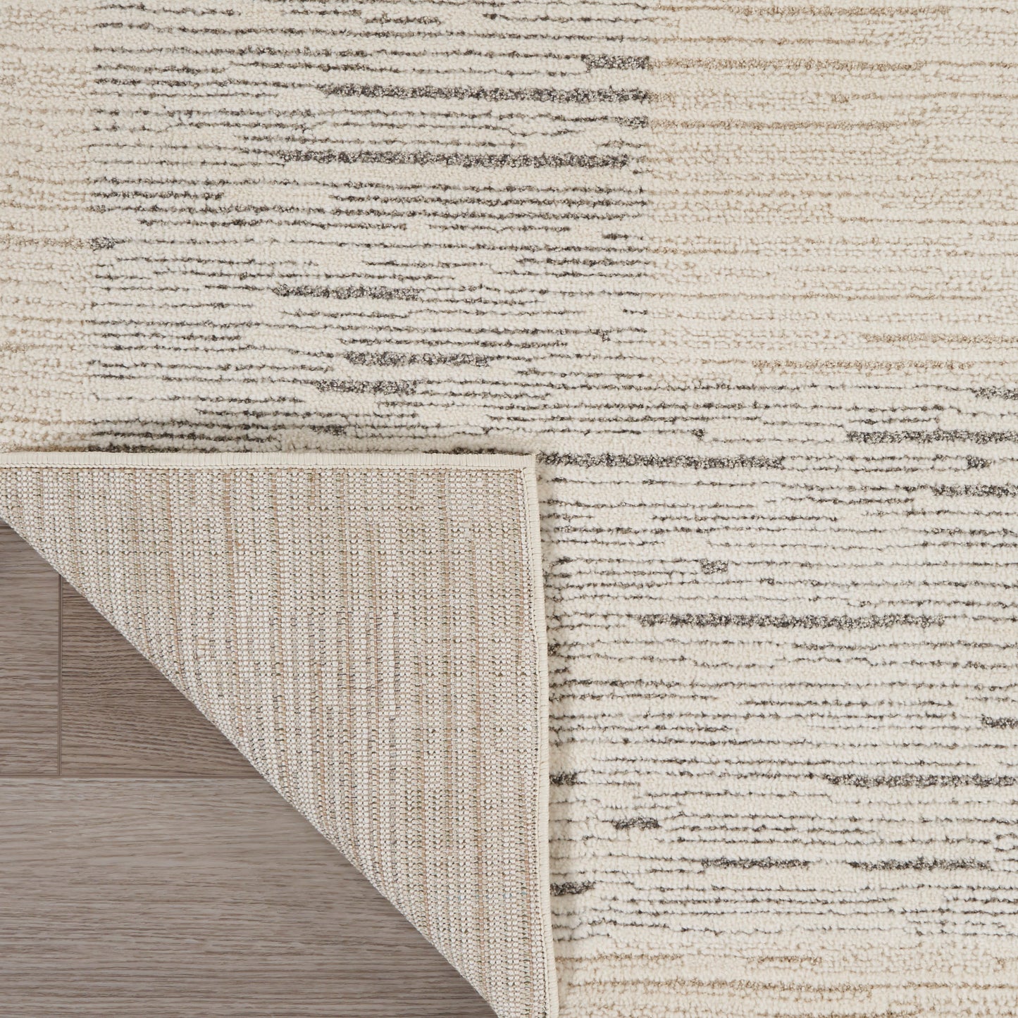 Nourison Home Andes  Ivory Grey  Contemporary