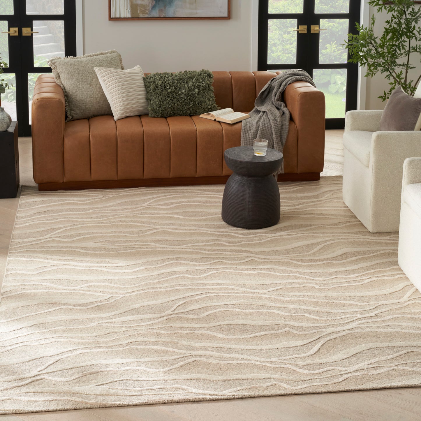 Nourison Home Divine  Saddle  Contemporary