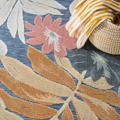 Nourison Home Suncoast  Denim Multicolor  Contemporary
