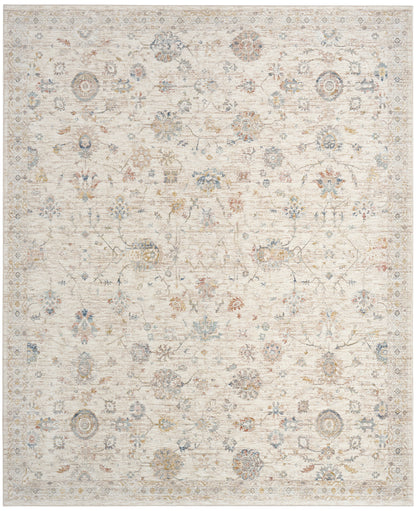 Nourison Home Antique Fusion ANF04 Ivory Multicolor Traditional Machine Woven Rug