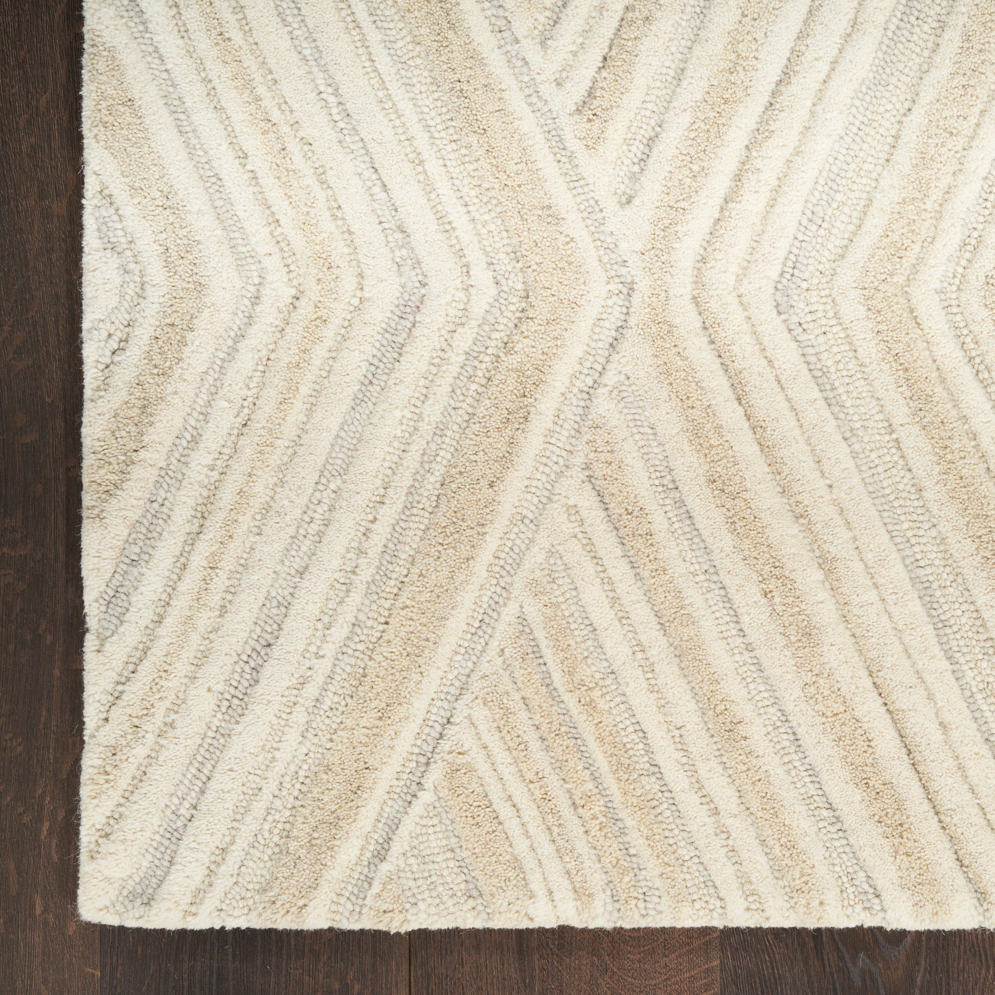 Nourison Home Graceful  Ivory  Contemporary