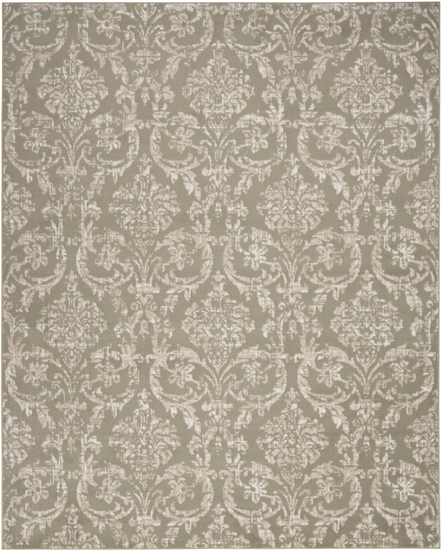 Nourison Home Jubilant JUB09 Olive Transitional Power-loomed Rug