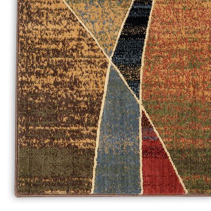 Nourison Home Expressions  Multicolor  Contemporary