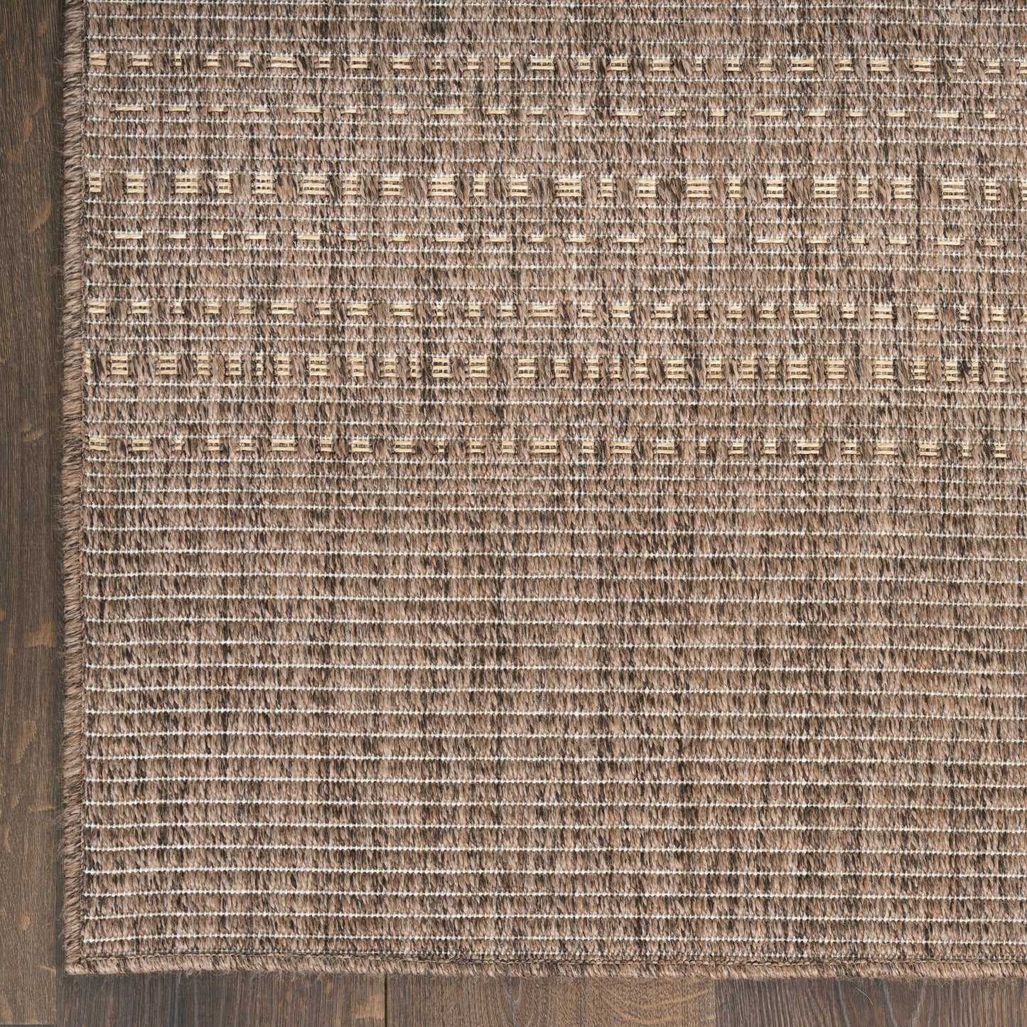 Nourison Home Tulum  Brown  Contemporary