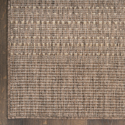 Nourison Home Tulum  Brown  Contemporary