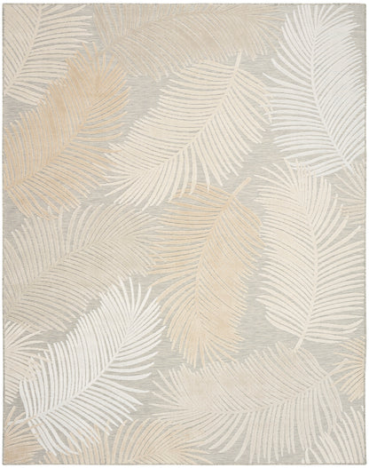 Nourison Home Suncoast SNC03 Grey Contemporary Machine Woven Rug