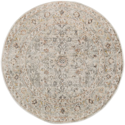 Nourison Home Oushak Home OUS02 Light Grey Traditional Loom-woven Rug
