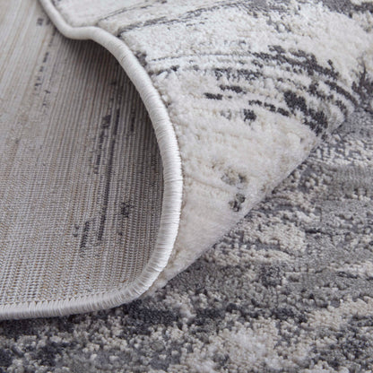 Feizy Prasad 39N9F Ivory Charcoal Modern/Bohemian & Eclectic/Ind Rug - Rugs - Feizy - Atlanta Designer Rugs
