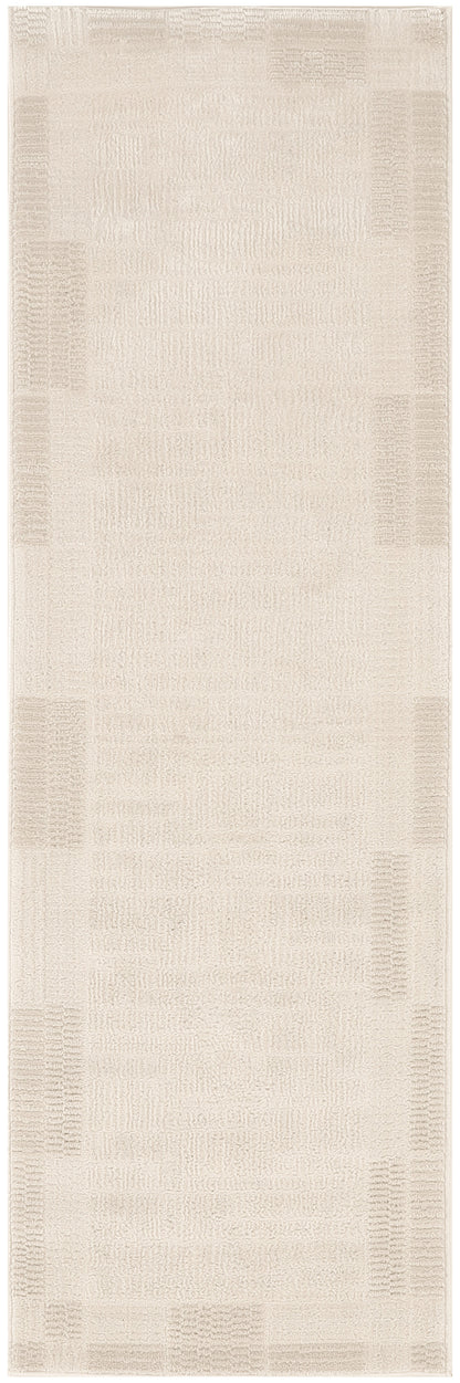 Nourison Home Nordic NRC07 Ivory Grey Contemporary Power-loomed Rug