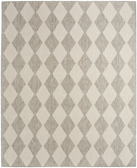 Nourison Home Positano  Light Grey  Contemporary
