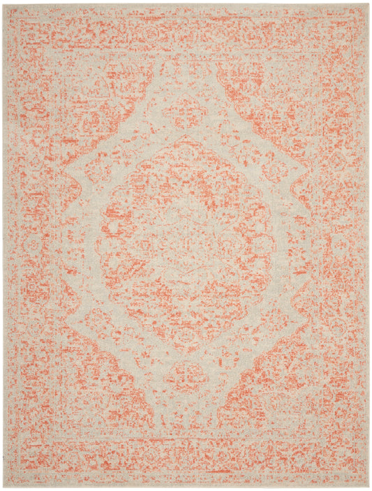 Nourison Home Tranquil  Ivory Pink  Traditional