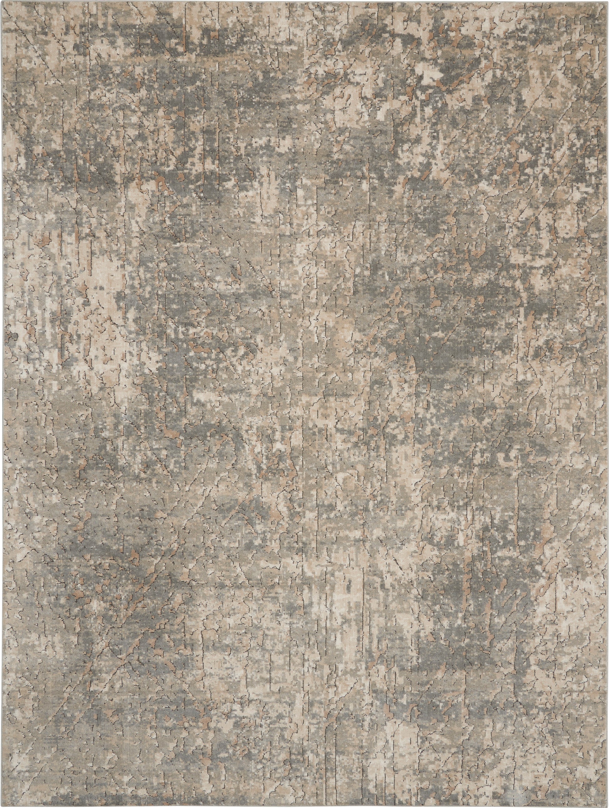 Nourison Home Quarry  Beige Grey  Contemporary