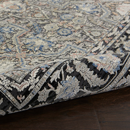 Nourison Home Starry Nights  Grey Navy  Traditional