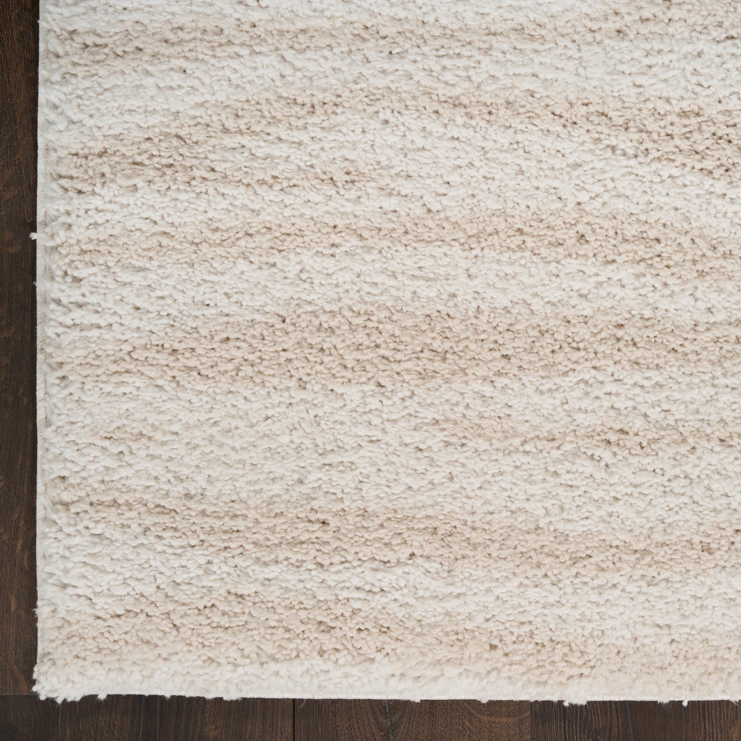 Nourison Home Modern Shag  Ivory Beige  Contemporary