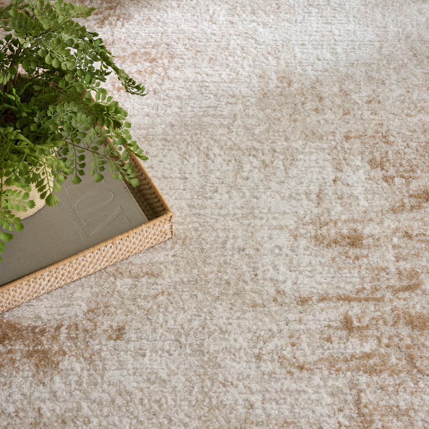 Nourison Home Dekor  Ivory Beige  Contemporary