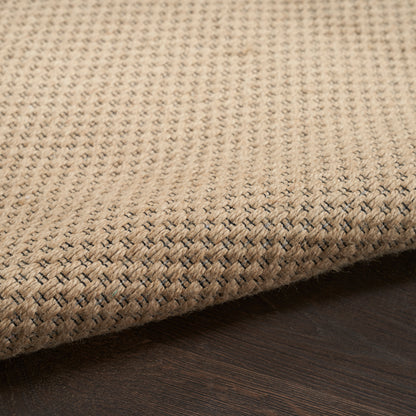 Nourison Home Washable Jute  Natural  Contemporary