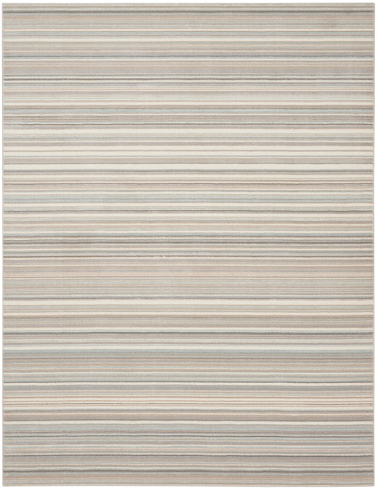 Nourison Home Marmara  Grey Ivory Teal  Contemporary