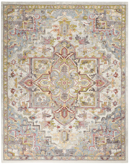 Nourison Home Soraya  Ivory Multicolor  Traditional