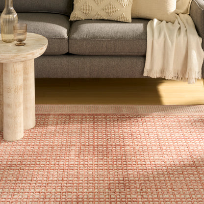 Nourison Home Nordic  Brick Ivory  Contemporary