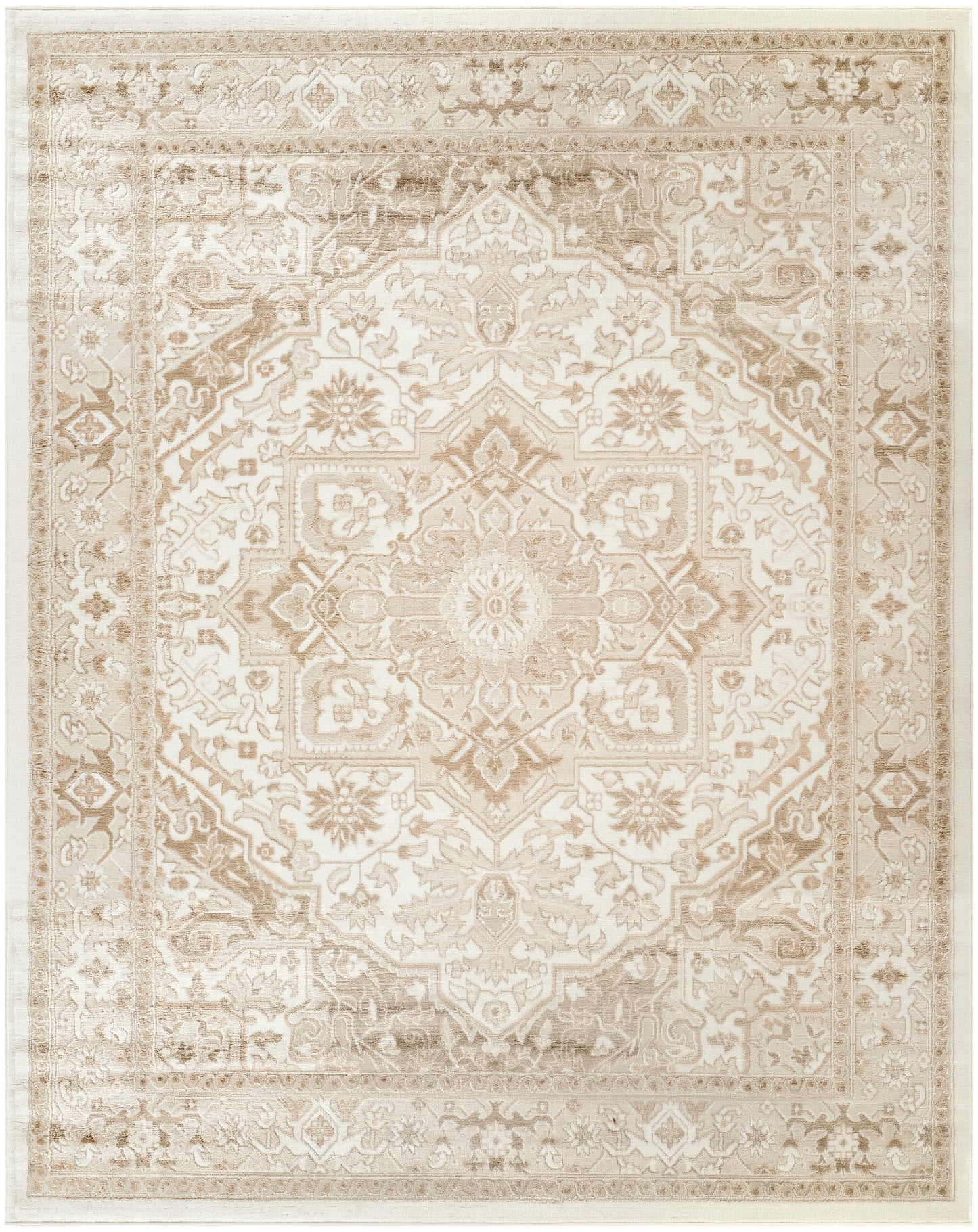 Nourison Home Dekor  Ivory Taupe  Traditional