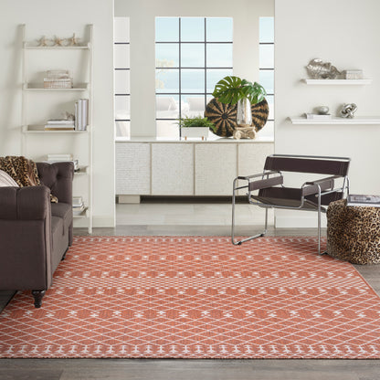 Nourison Home Positano  Terracotta  Contemporary