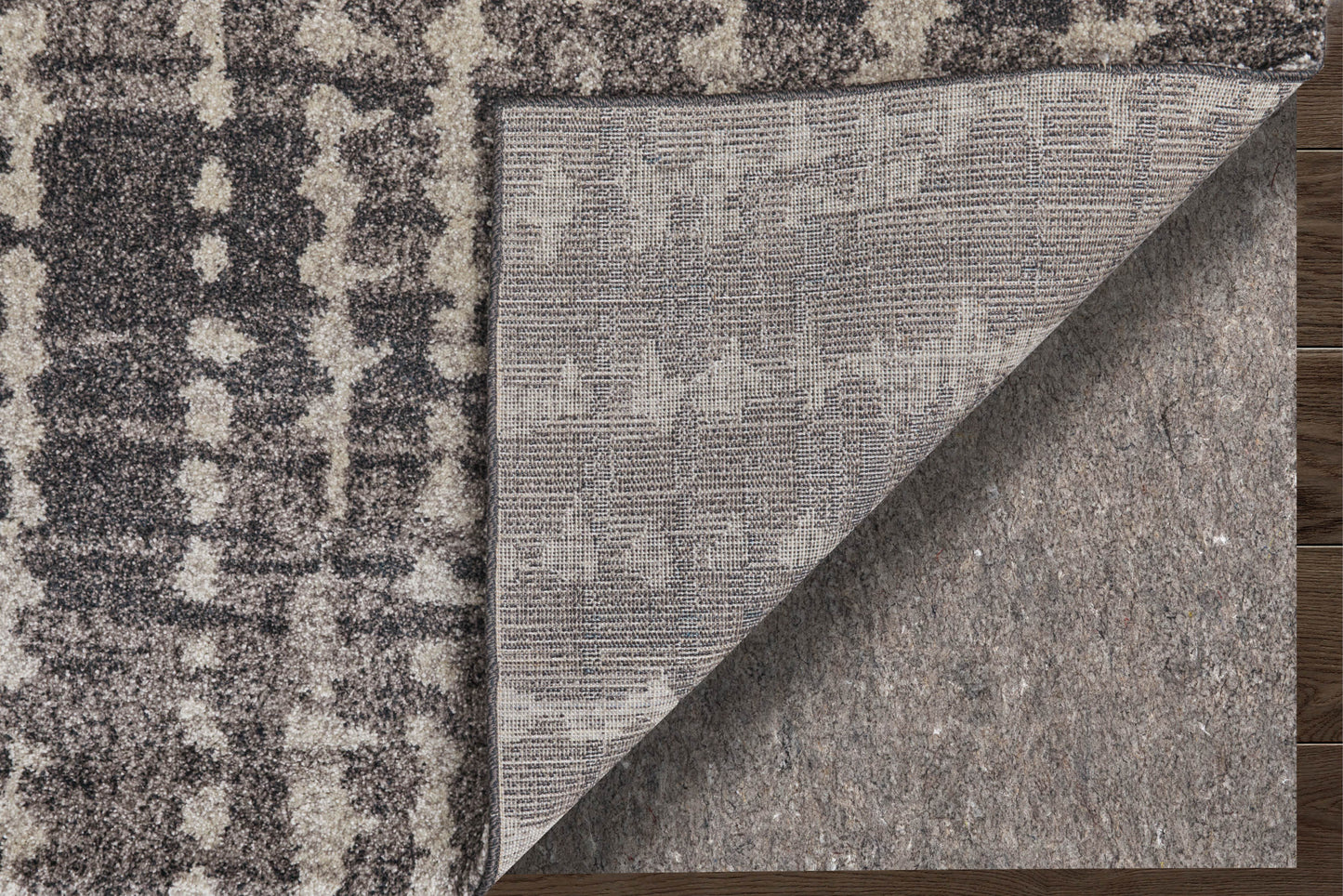 Feizy Skyview  Charcoal  Modern/Industrial/Bohemian & Eclectic