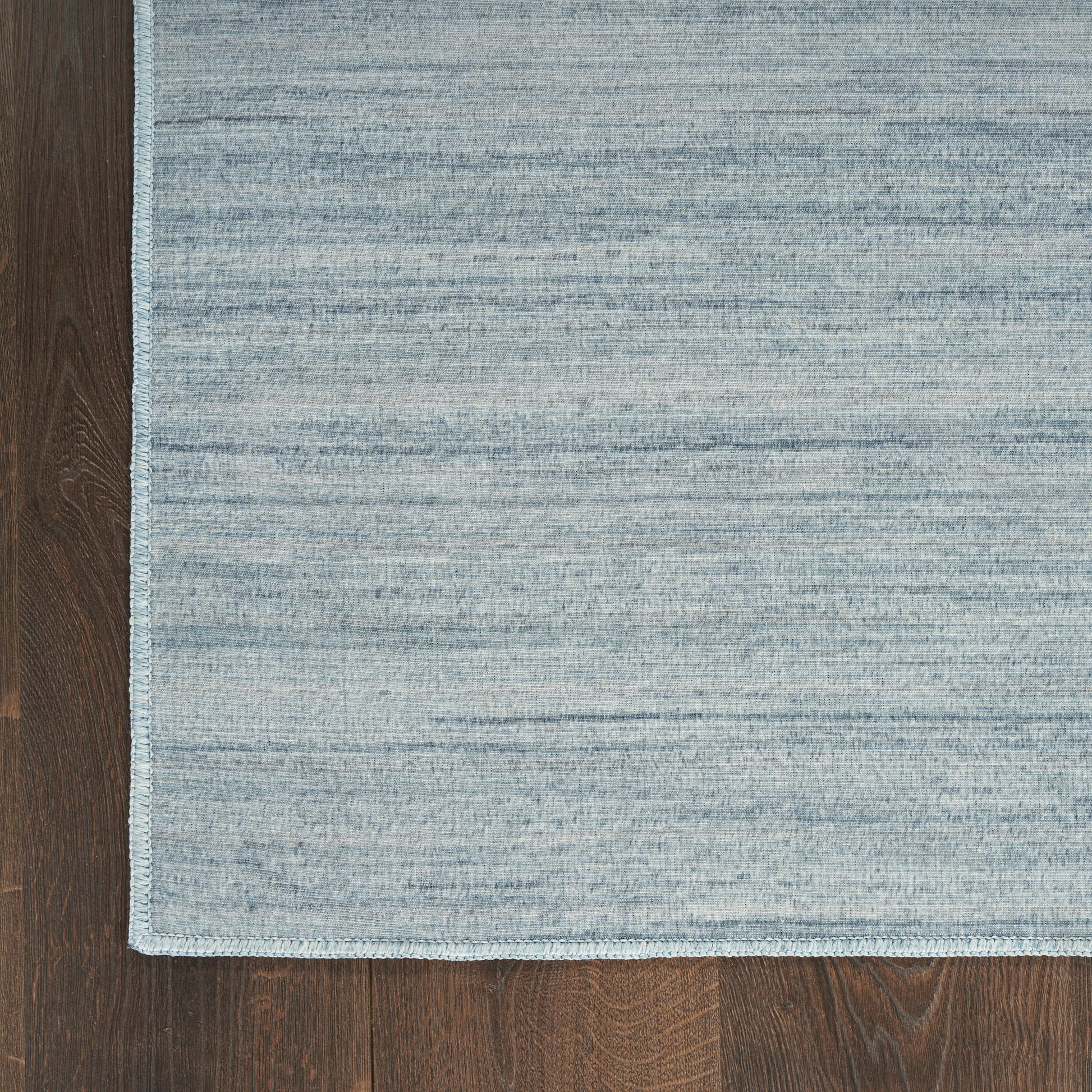 Nourison Home Washable Essentials  Aqua  Contemporary