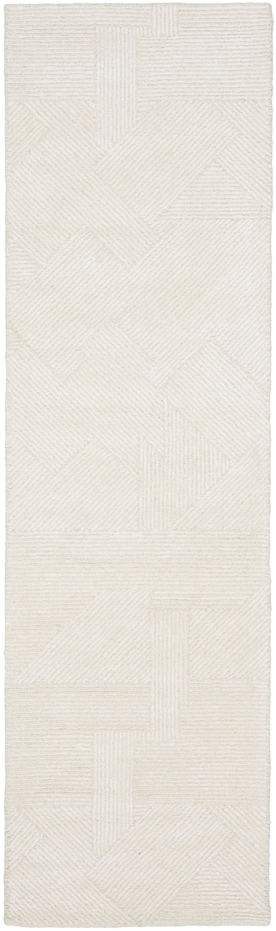 Michael Amini Ma30 Star SMR01 Ivory Contemporary Hand Tufted Rug