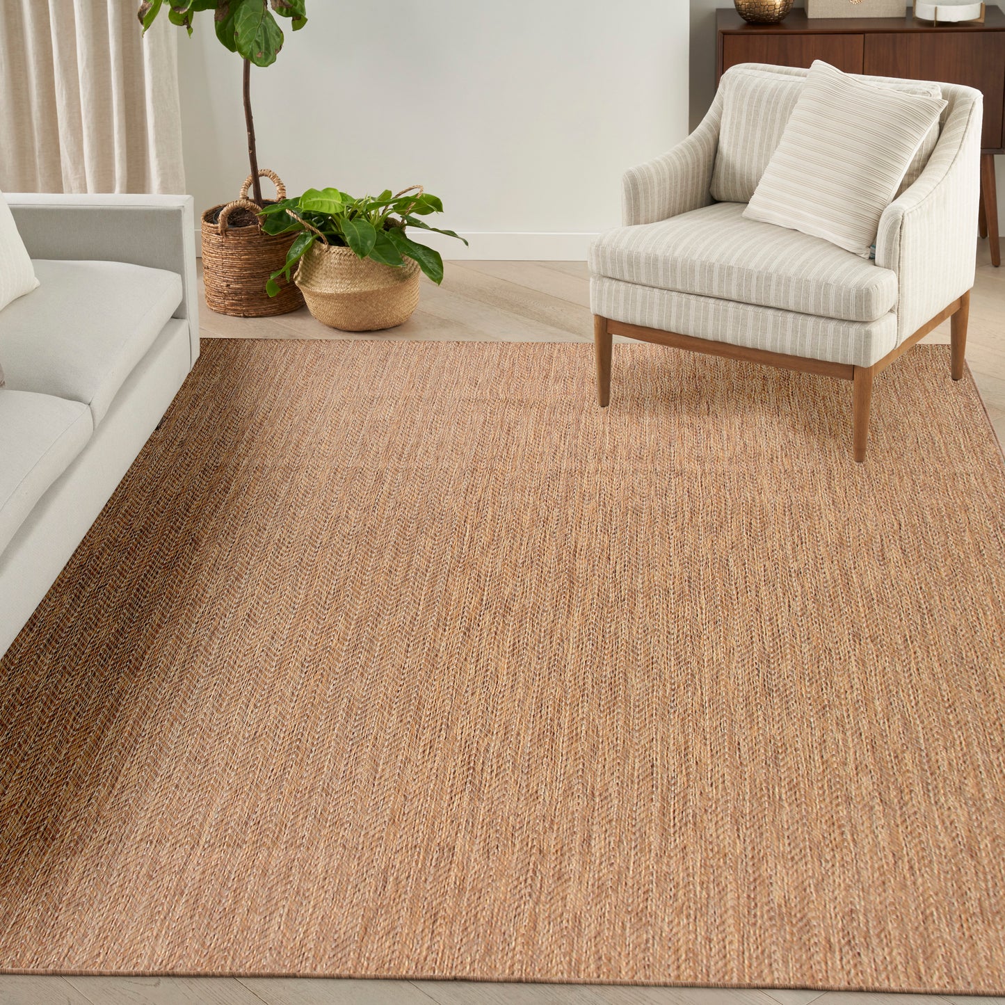 Nourison Home Horizon Indoor/Outdoor  Natural  Contemporary