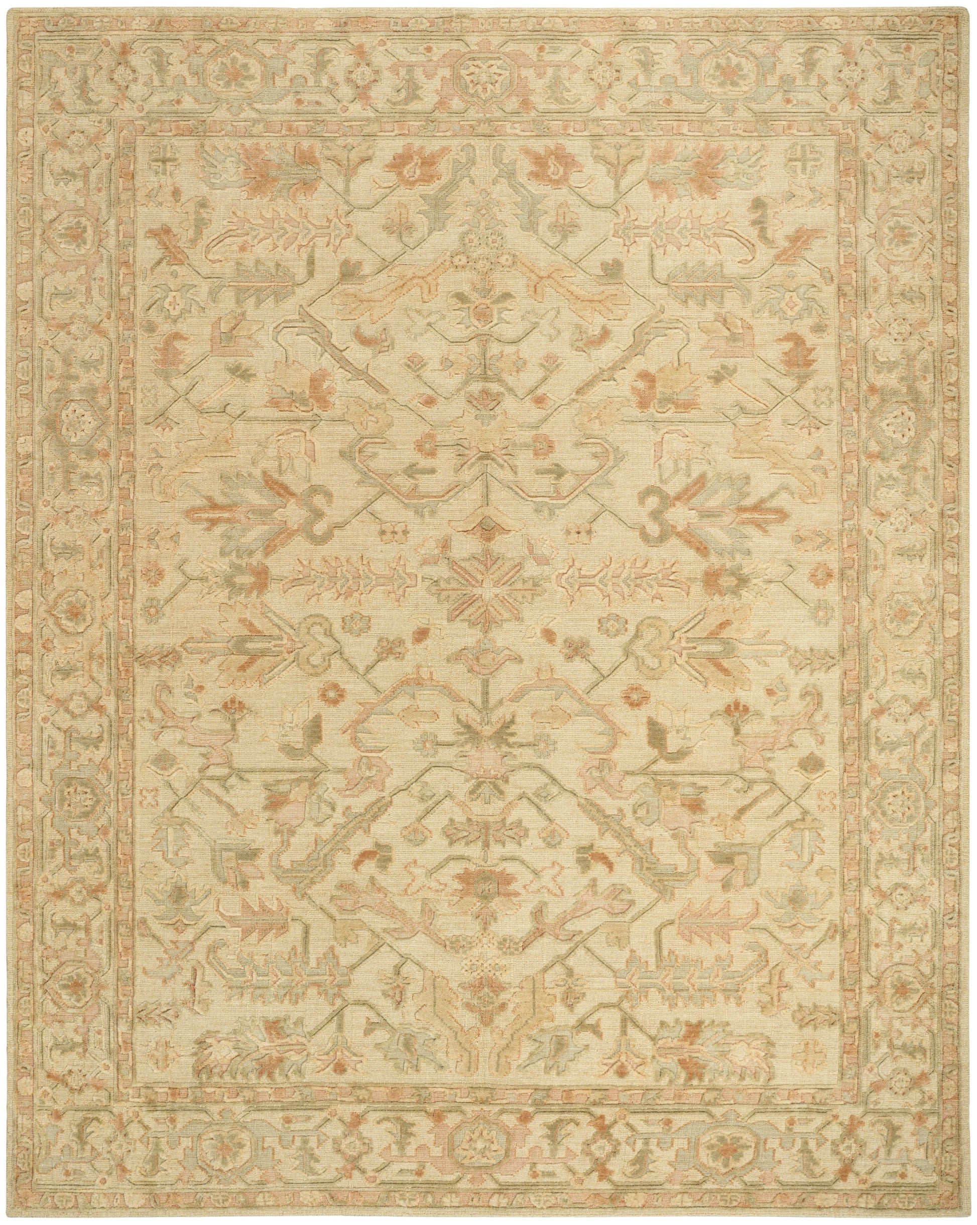 Nourison Home Ravello  Beige Multicolor  Traditional