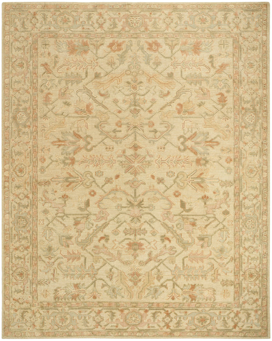Nourison Home Ravello  Beige Multicolor  Traditional