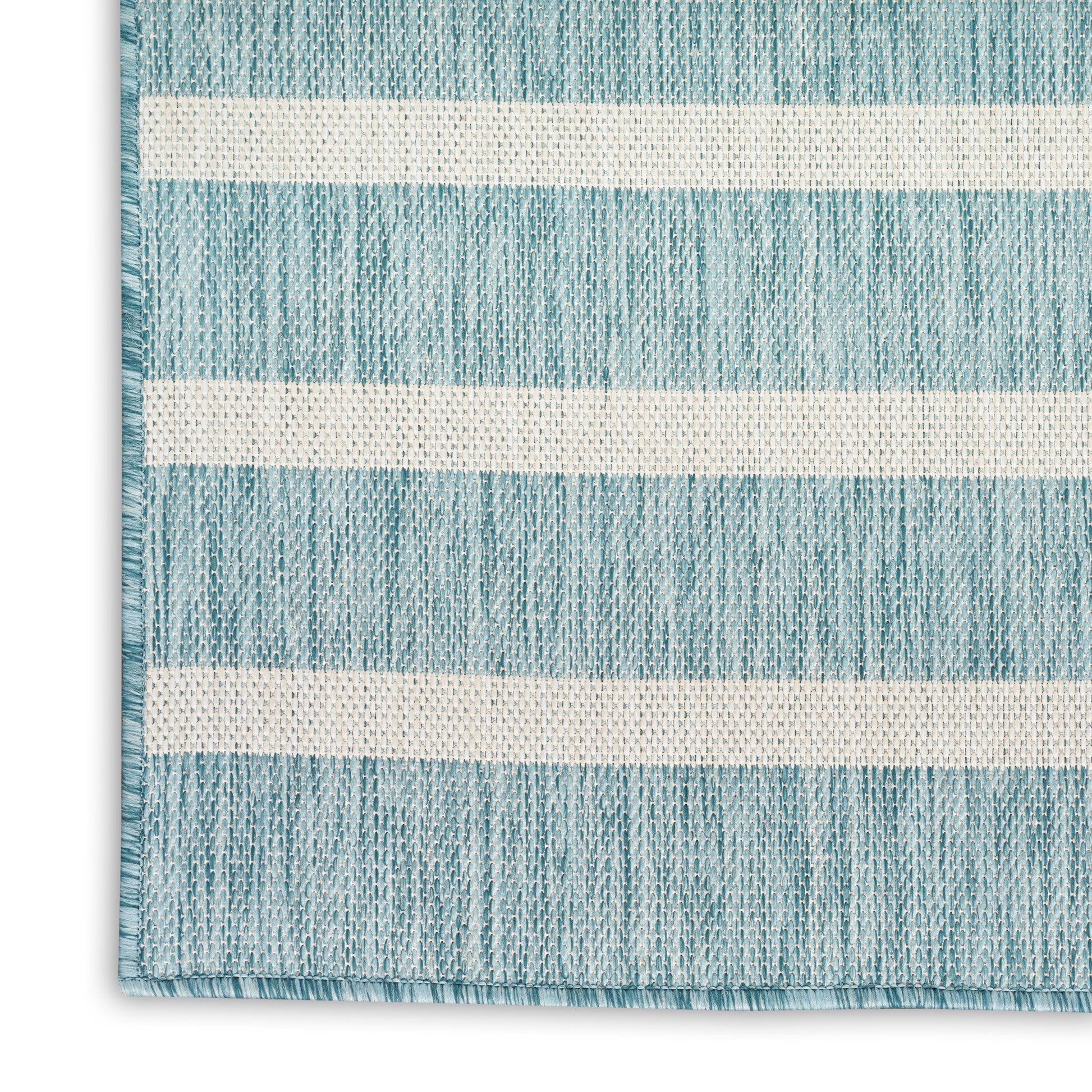 Nourison Home Positano  Aqua Ivory  Contemporary