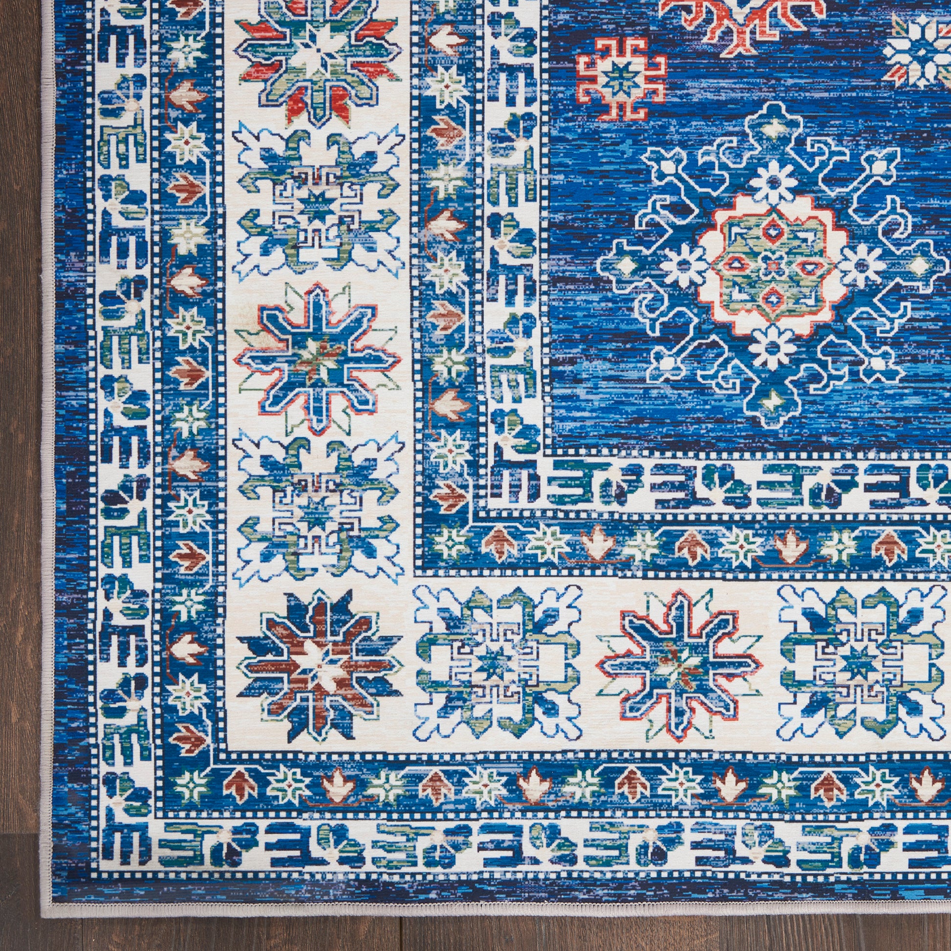 Nourison Home Fulton  Blue  Traditional