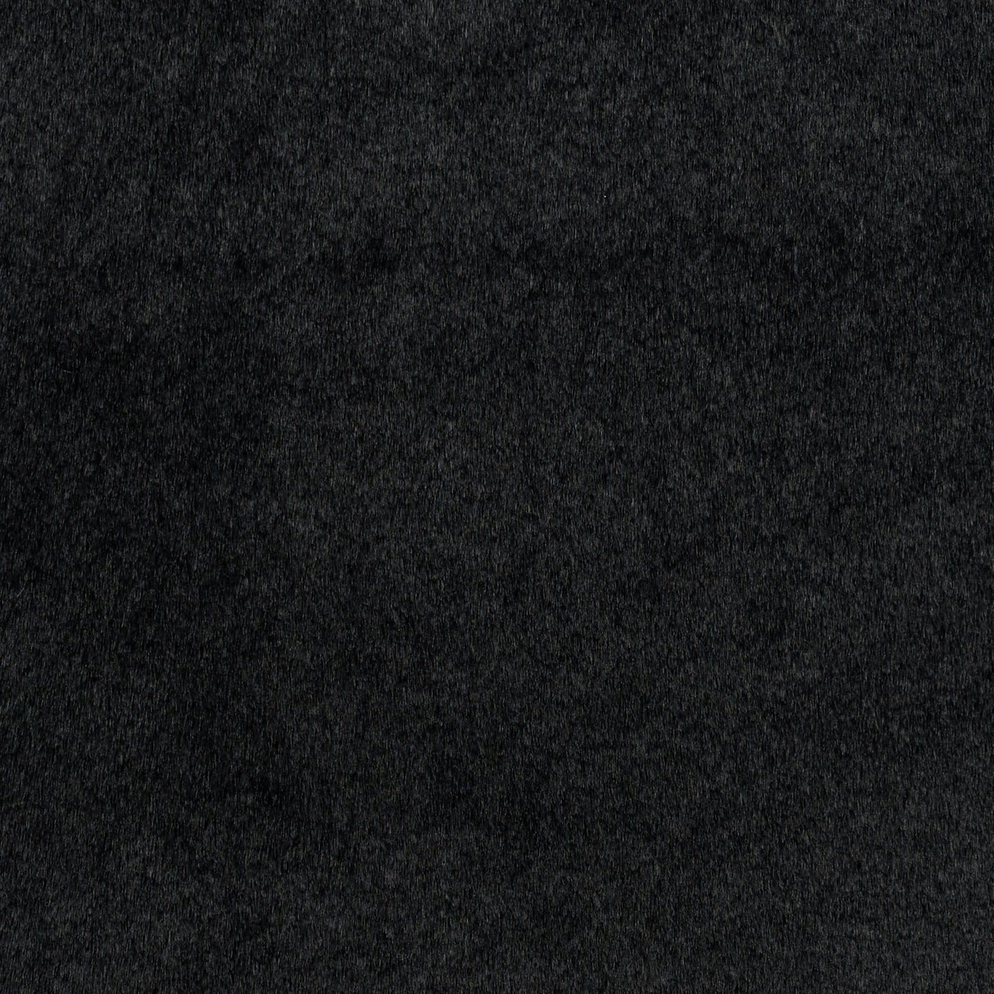 Nourison Home Soft Plush Rabbit Fur  Black  Contemporary
