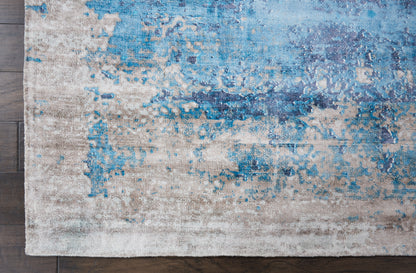 Nourison Home Safari Dreams  Teal  Contemporary