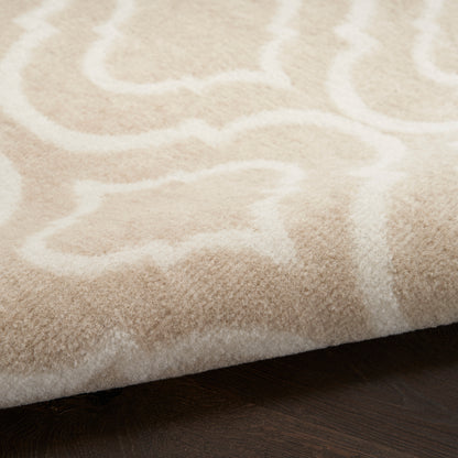 Nourison Home Jubilant  Beige  Transitional