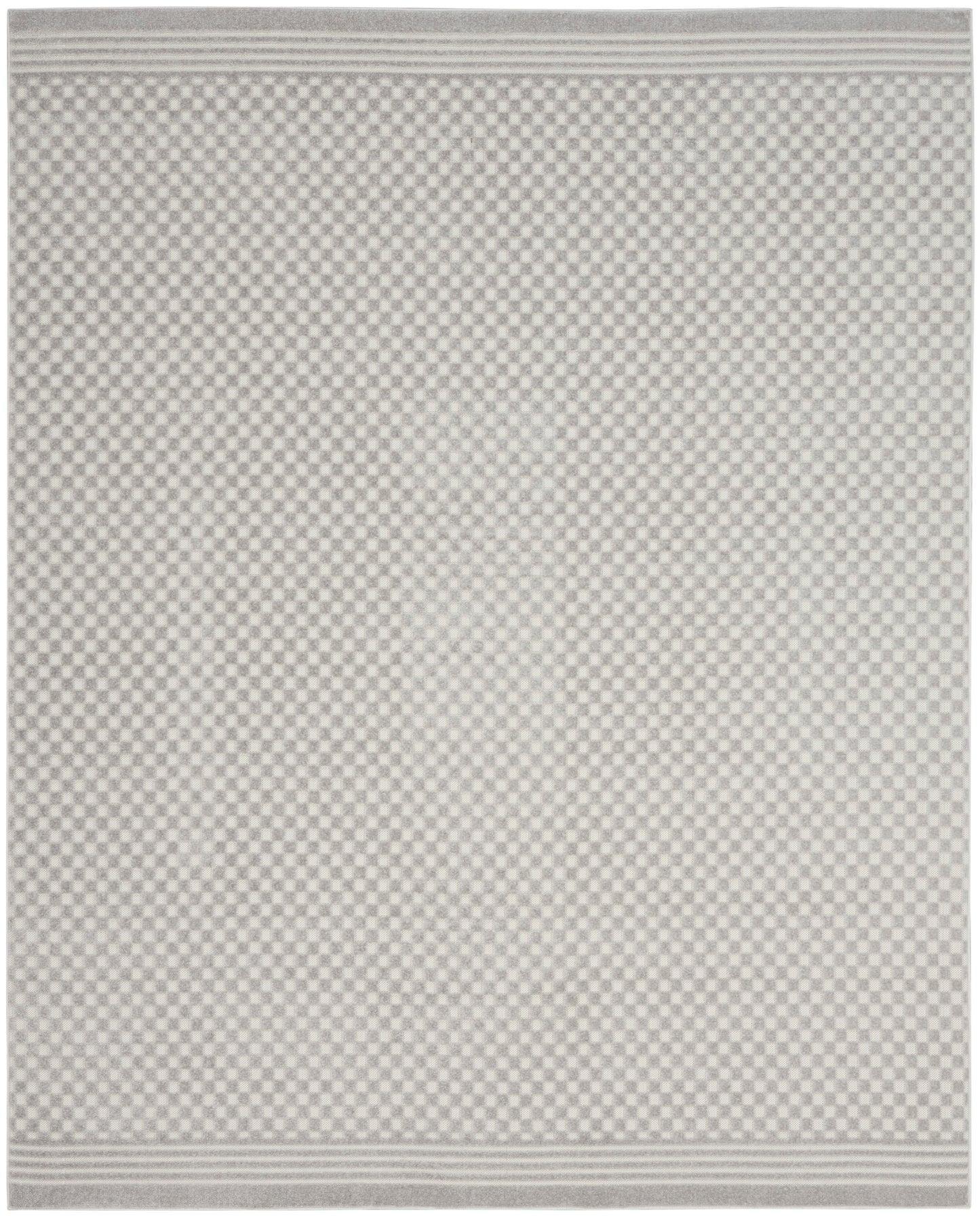 Nourison Home Care Free  Light Grey  Contemporary