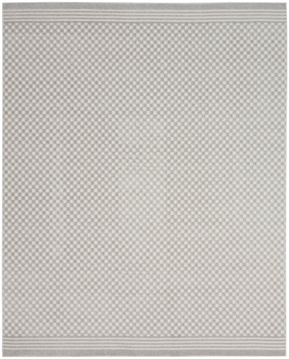 Nourison Home Care Free  Light Grey  Contemporary
