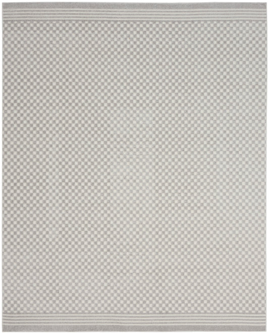 Nourison Home Care Free  Light Grey  Contemporary