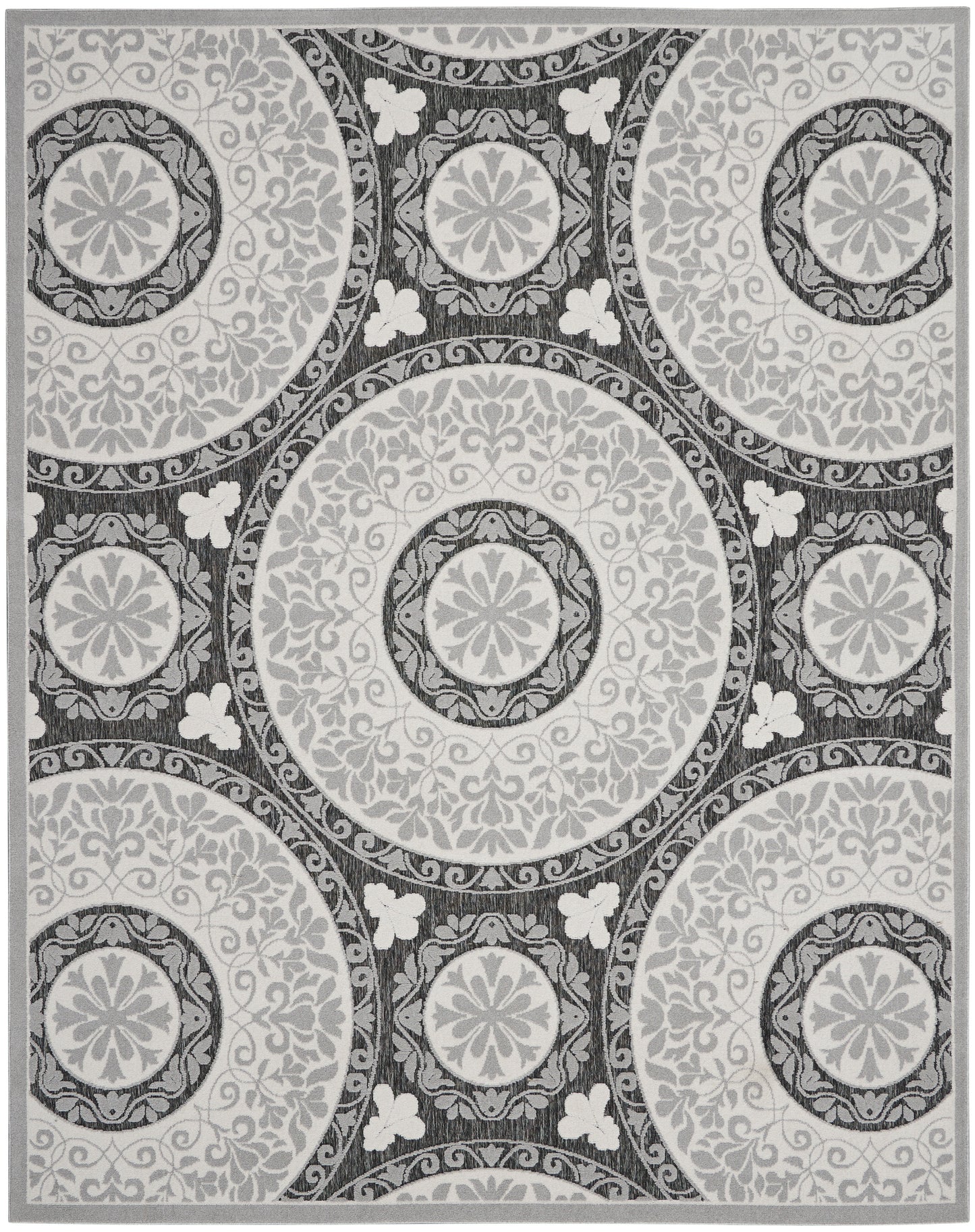 Nourison Home Key Largo  Grey  Contemporary
