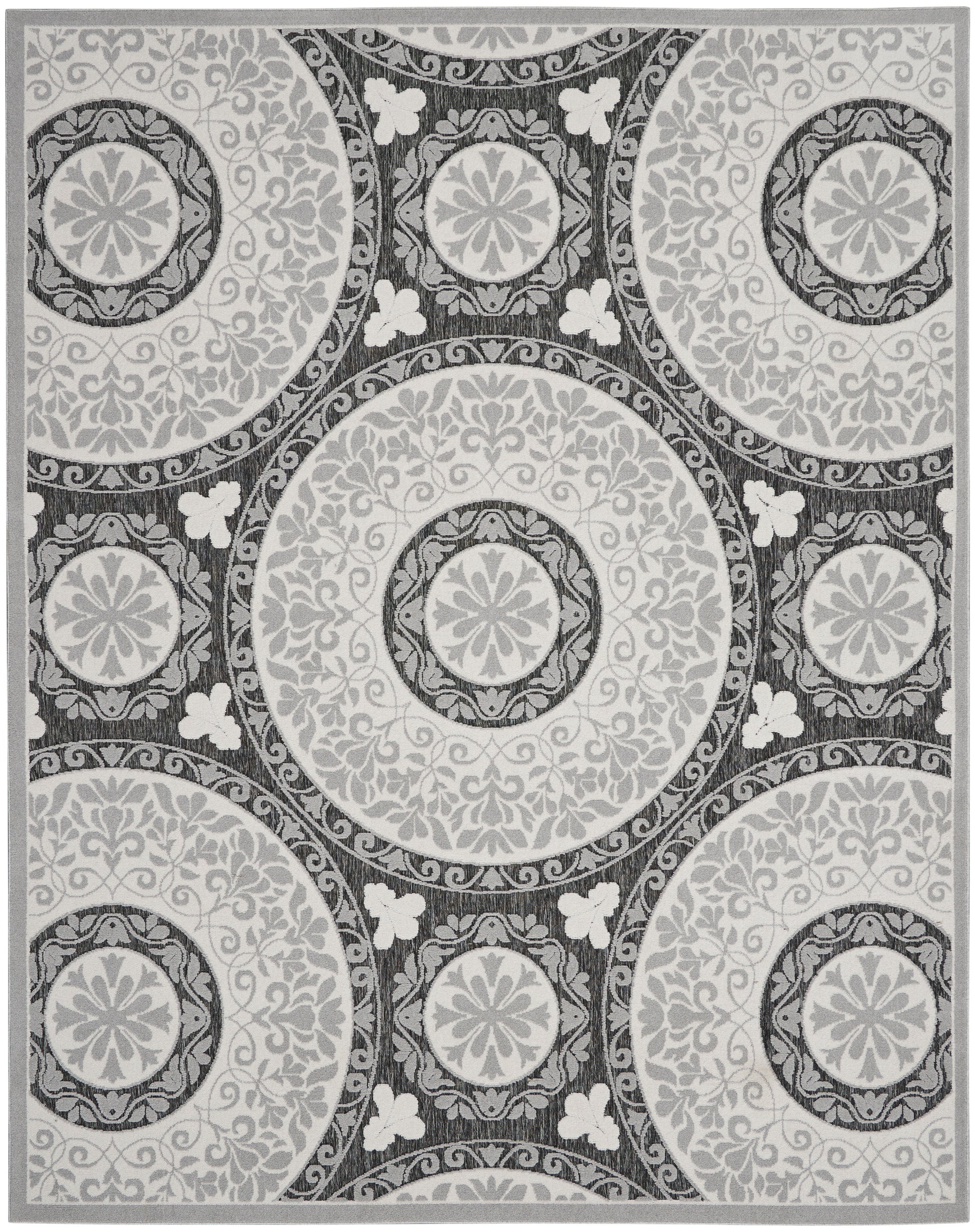 Nourison Home Key Largo  Grey  Contemporary