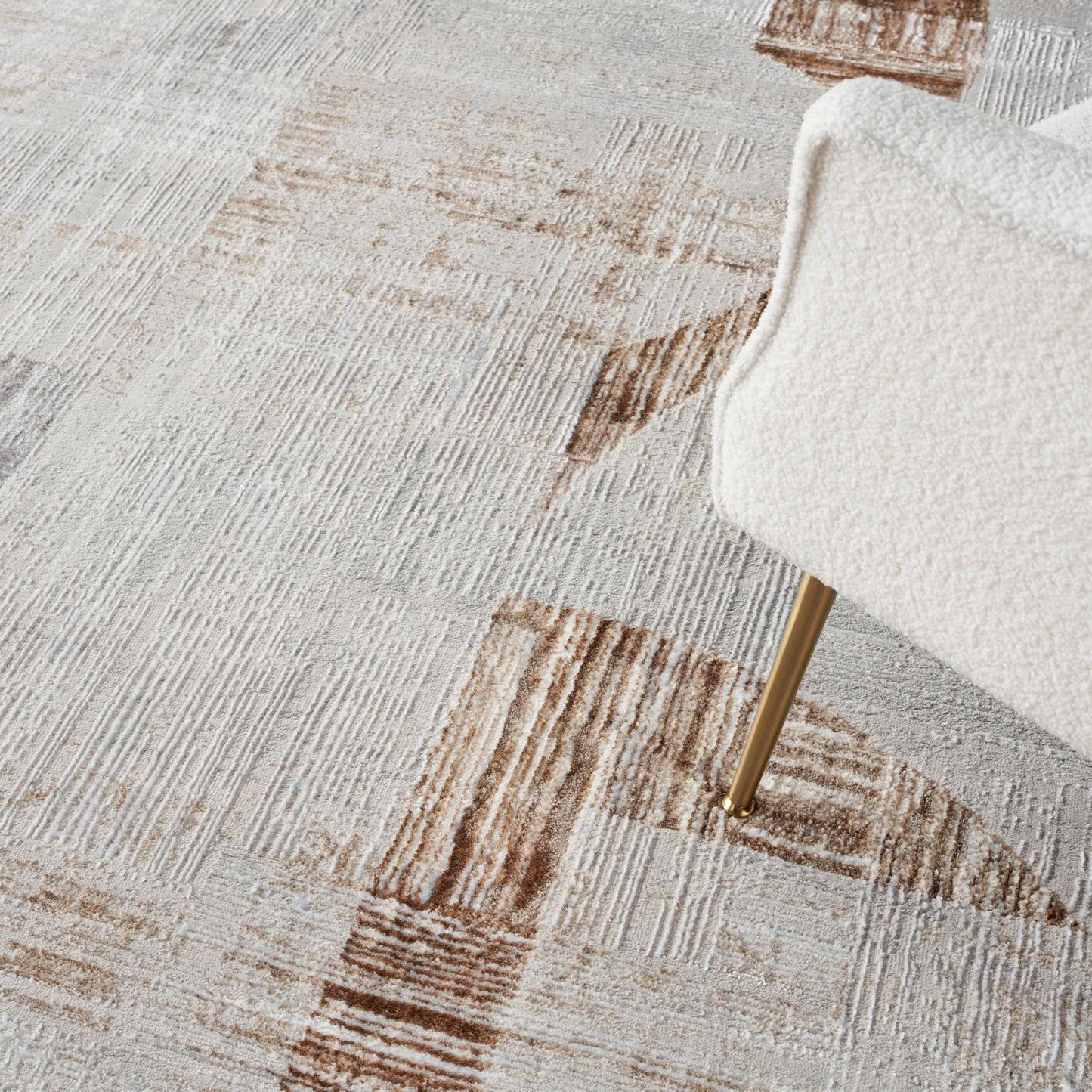 Nourison Home Sparkle  Grey  Contemporary