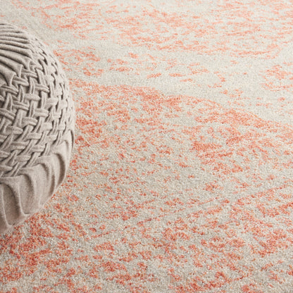 Nourison Home Tranquil  Ivory Pink  Traditional