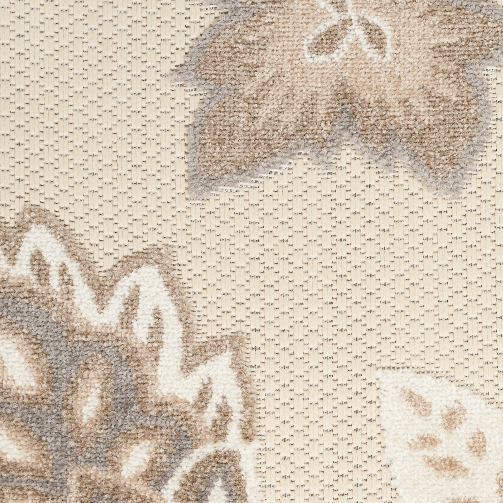 Nourison Home Aloha  Beige  Contemporary