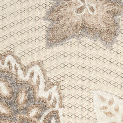 Nourison Home Aloha  Beige  Contemporary