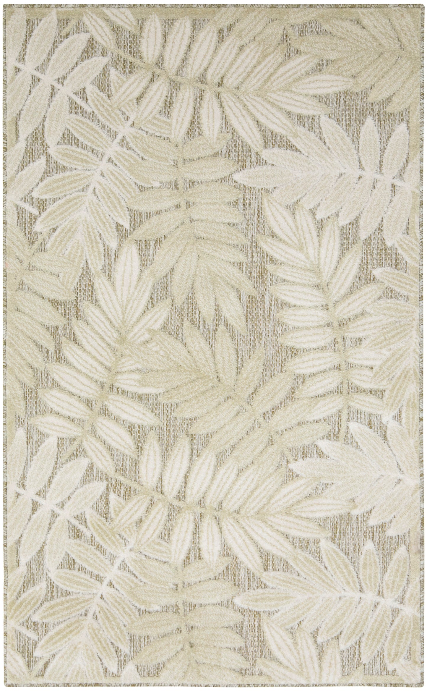 Nourison Home Aloha ALH18 Ivory Sage Contemporary Power-loomed Rugs