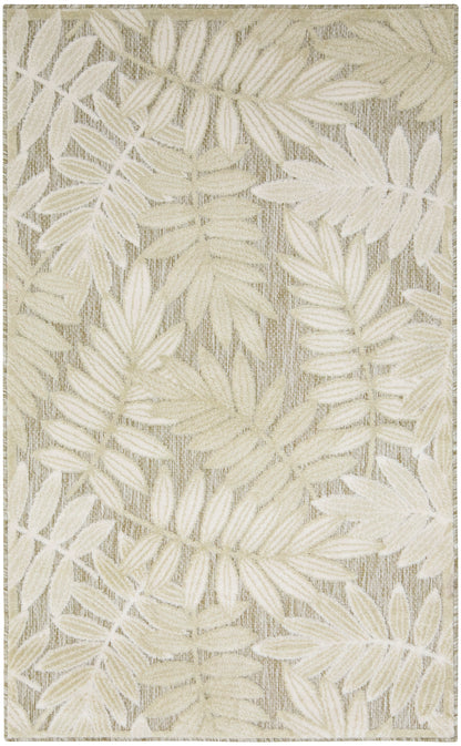 Nourison Home Aloha ALH18 Ivory Sage Contemporary Power-loomed Rugs
