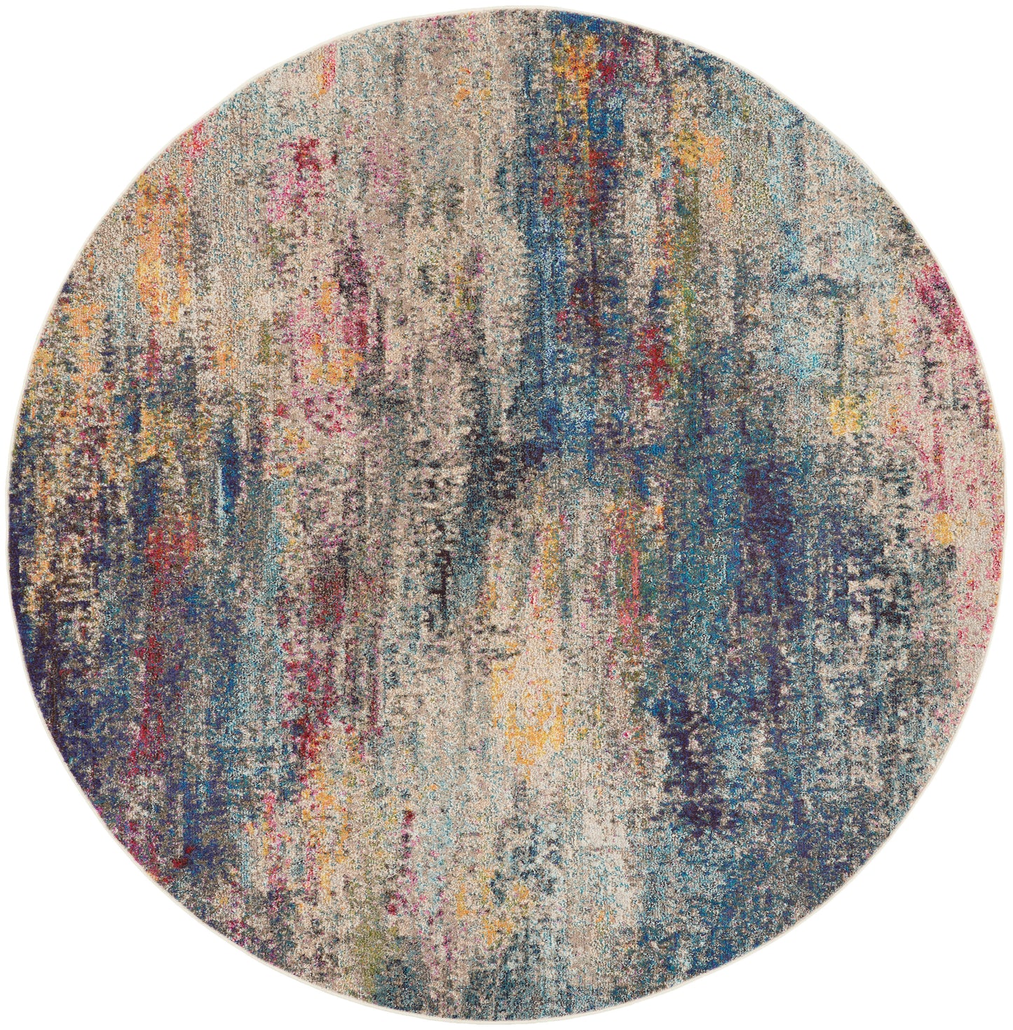 Nourison Home Celestial CES16 Multicolor Contemporary Power-loomed Rugs